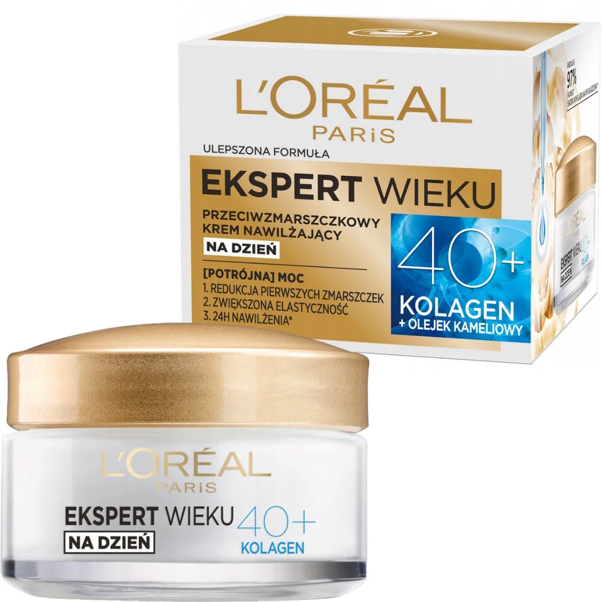 Ekspert Wieku - Anti-rimpel Dagcrème - 40+ - Hydraterend van L'Oréal Paris in 50 ml – productfoto