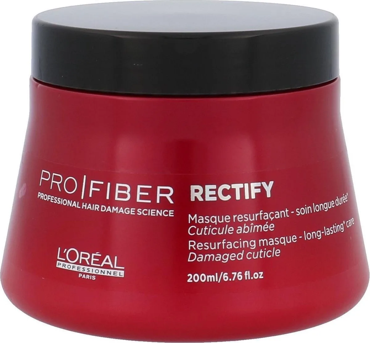 Expert Professionnel - PRO FIBER RECTIFY mask van L'Oréal Paris in Rood, 200 ml – productfoto