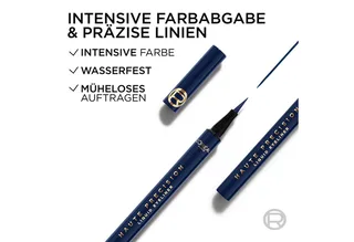 Eyeliner HAUTE PRECISION, hält bis zu 24H, wasserfest fra L'Oréal Paris i Blå – produktbillede 2 af 4