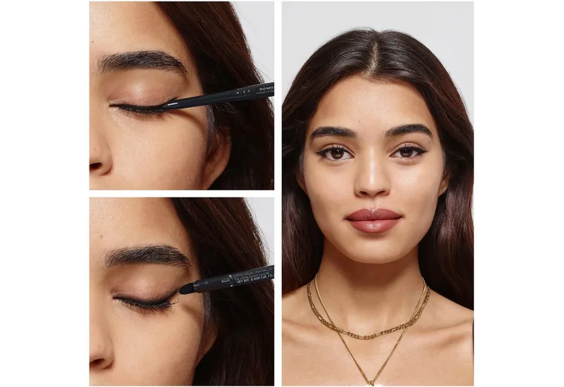Eyeliner INFAILLIBLE AUTOMATIC GRIP EYELINER, für einen langanhaltenden Lidstrich und optimales verblenden von L'Oréal Paris in Schwarz – Produktfoto 2 von 2