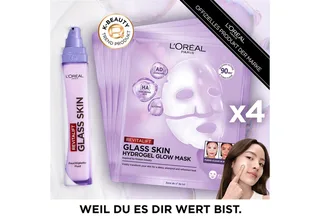 Gesichtsmaske REVITALIFT GLASS SKIN HYDROGEL GLOW MASK von L'Oréal Paris – Produktfoto 3 von 3