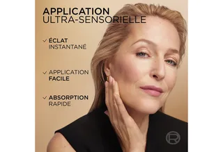 Gesichtsserum AGE PERFECT ANTI-AGING SERUM LE DUO MINI-FORMAT, intensive Pflege, mildert Falten, kräftigt die Haut fra L'Oréal Paris i Hvid – produktbillede 5 af 5