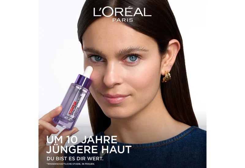Gesichtsserum REVITALIFT FILLER ANTI-FALTEN SERUM, mindert Falten, feutigkeitsspendend, mit Pipette de L'Oréal Paris en Blanc – photo du produit 3 sur 5