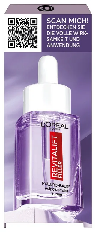 Gesichtsserum REVITALIFT FILLER ANTI-FALTEN SERUM, mit Hyaluron von L'Oréal Paris in Weiß – Produktfoto 3 von 5