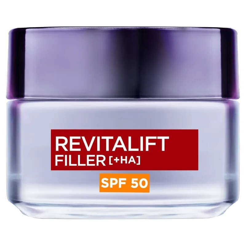 Gezicht - Dagcreme Revitalift Filler Anti-Aging SPF 50 von L'Oréal Paris in 50 ml – Produktfoto