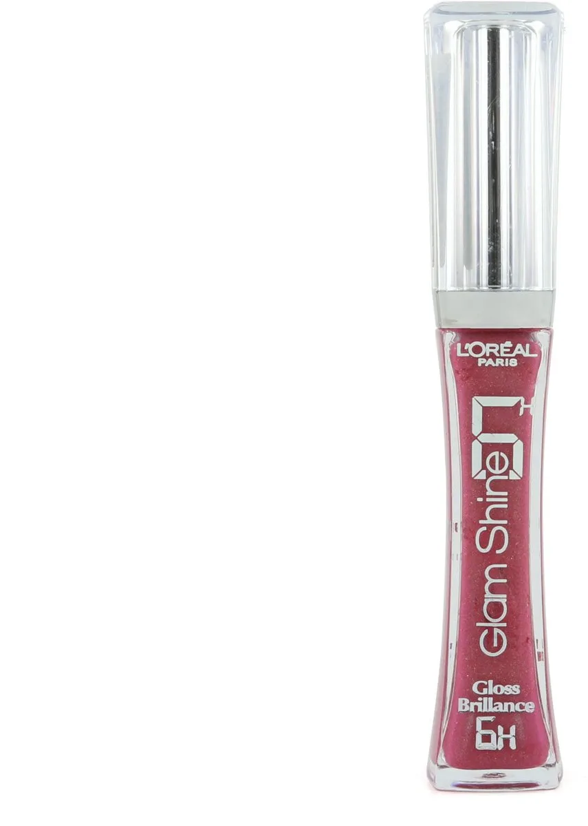 Glam Shine Lipgloss - Loyal Wild 201 van L'Oréal Paris in Roze – productfoto