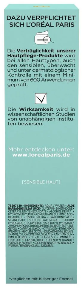 Hydra Genius Aloe Water - Sensible Haut Face Fluid fra L'Oréal Paris i 70 ml – produktbillede 4 af 5