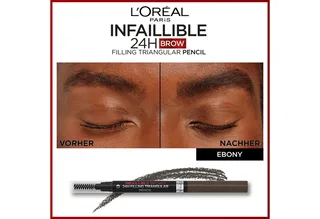 Infaillible Brows 24h Brow Filling Triangular Pencil Wenkbrauwpotlood von L'Oréal Paris in Braun, 1 ml – Produktfoto 5 von 5