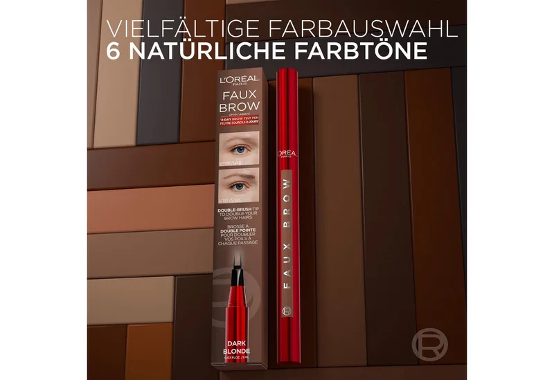 Infaillible Faux Brow Wenkbrauwpotlood fra L'Oréal Paris i Brun, 1 ml – produktbillede 3 af 4