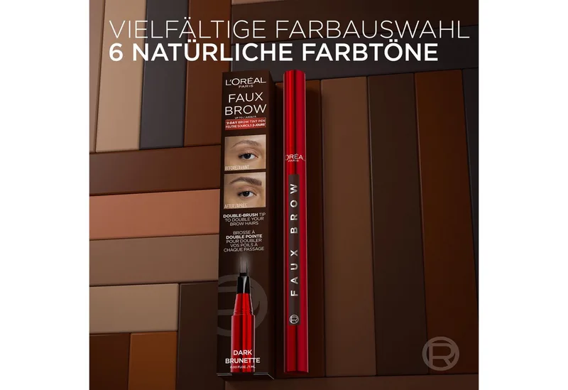 Infaillible Faux Brow Wenkbrauwpotlood de L'Oréal Paris en Noir, 1 ml – photo du produit 3 sur 4