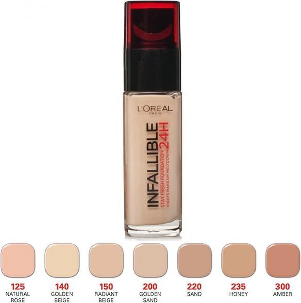 Infallible 24H Foundation - 260 Golden Sun von L'Oréal Paris in Beige – Produktfoto