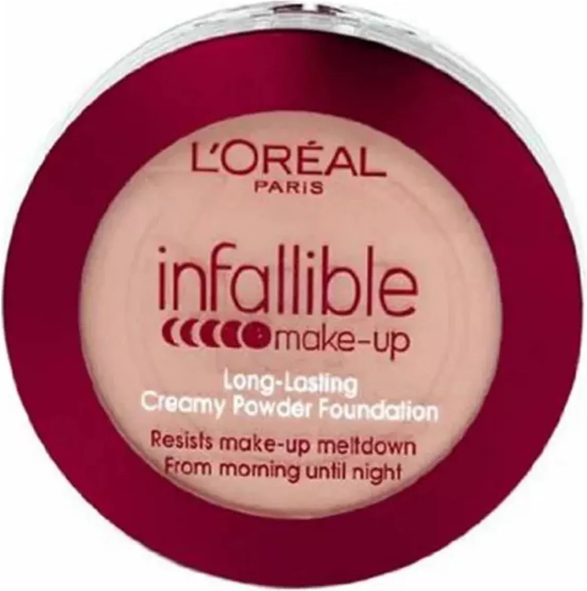 Infallible Long-Lasting Creamy Powder Foundation - 145 Beige Doré från L'Oréal Paris i 145 Beige Doré – produktbild