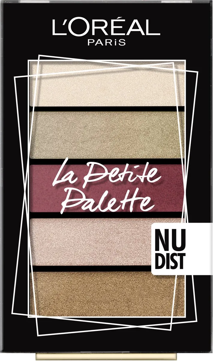 La Petite Palette Oogschaduw - 02 Nudist van L'Oréal Paris in Meerkleurig – productfoto