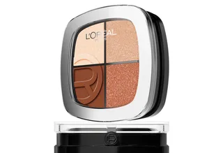 Lidschatten-Palette L'Oréal Paris Rendez-Vous Couleur Eye & Cheek Quad fra L'Oréal Paris i Brun – produktbillede 2 af 4