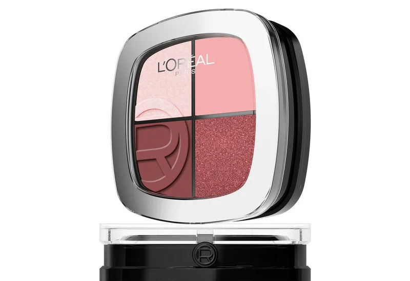 Lidschatten-Palette L'Oréal Paris Rendez-Vous Couleur Eye & Cheek Quad von L'Oréal Paris in Rosa – Produktfoto 2 von 4