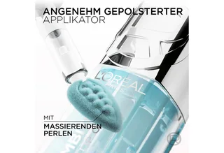 Lipgloss PARADISE PLUMP AMBITION HYALURON LIP OIL, mit Hyaluronsäure und Tripeptiden, ohne zu kleben fra L'Oréal Paris i Rød – produktbillede 5 af 5