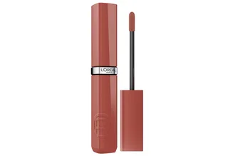 Lippenstift INFAILLIBLE LAQUE RESISTANCE 16H, mit intensiver Farbe und Glanz, bis zu 16 Stunden Halt fra L'Oréal Paris i Lyserød – produktbillede 1 af 3