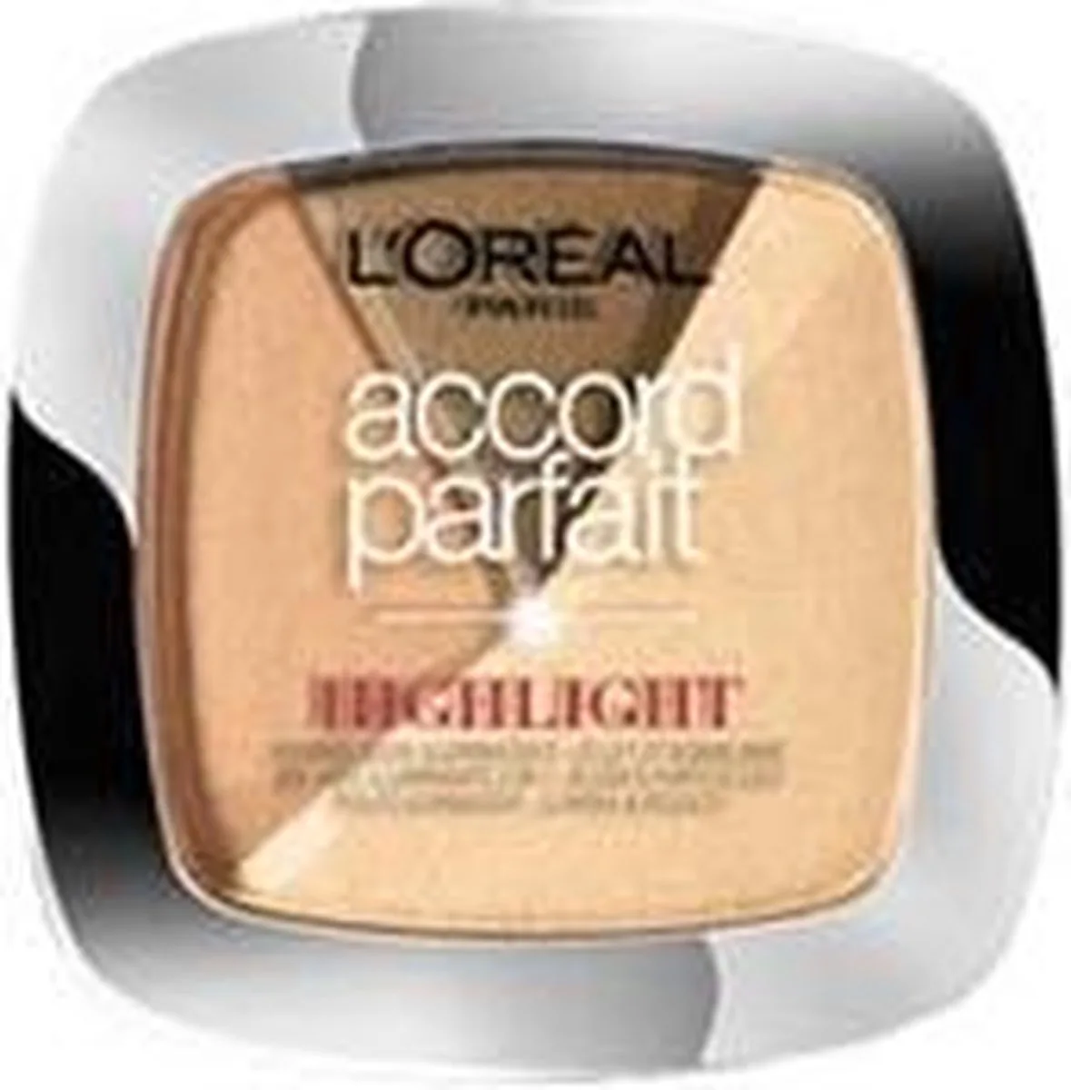 Make-Up Designer Accord Parfait Highlight - 102.D/W - Highlighting poeder gezichtspoeder 3 de L'Oréal Paris en Rosy glow – photo du produit