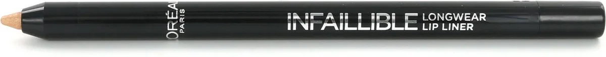 Make-Up Designer Infallible Longwear Lip Liner - 001 Hilight on Fleek - Lippotlood de L'Oréal Paris en Blanc – photo du produit