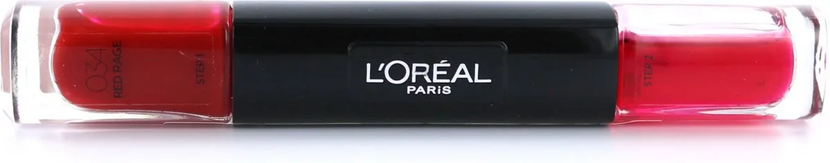 Make-Up Designer Infallible Nail - 34 Red Rage - Rood - Nagellak de L'Oréal Paris en Noir – photo du produit