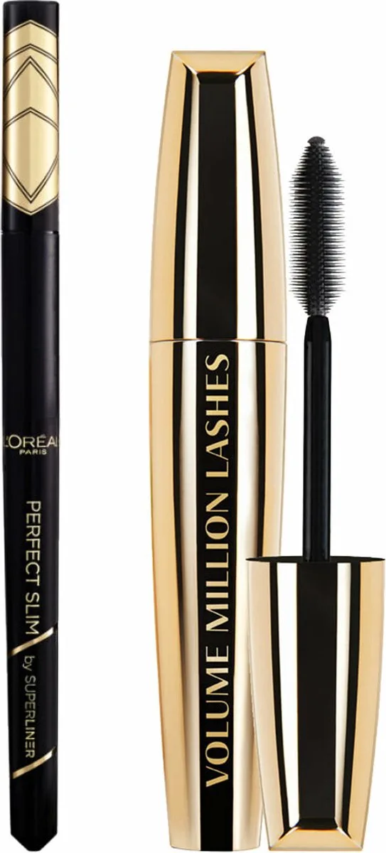 Mascara + Eyeliner Pakket de L'Oréal Paris en Noir – photo du produit