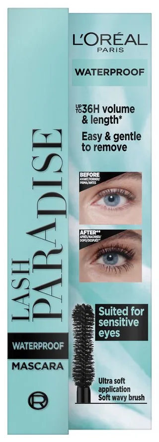 Mascara LASH PARADISE MASCARA, mit cremiger Formel by L'Oréal Paris in Black – product photo 2 of 4