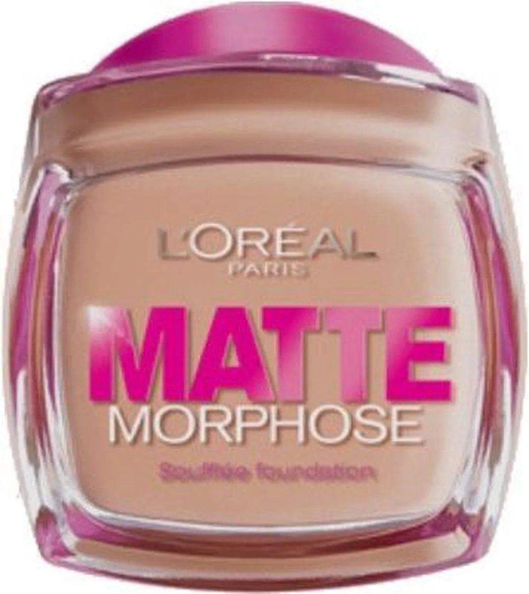 Matte Morphose Foundation - 180 van L'Oréal Paris in Rosy Sand – productfoto