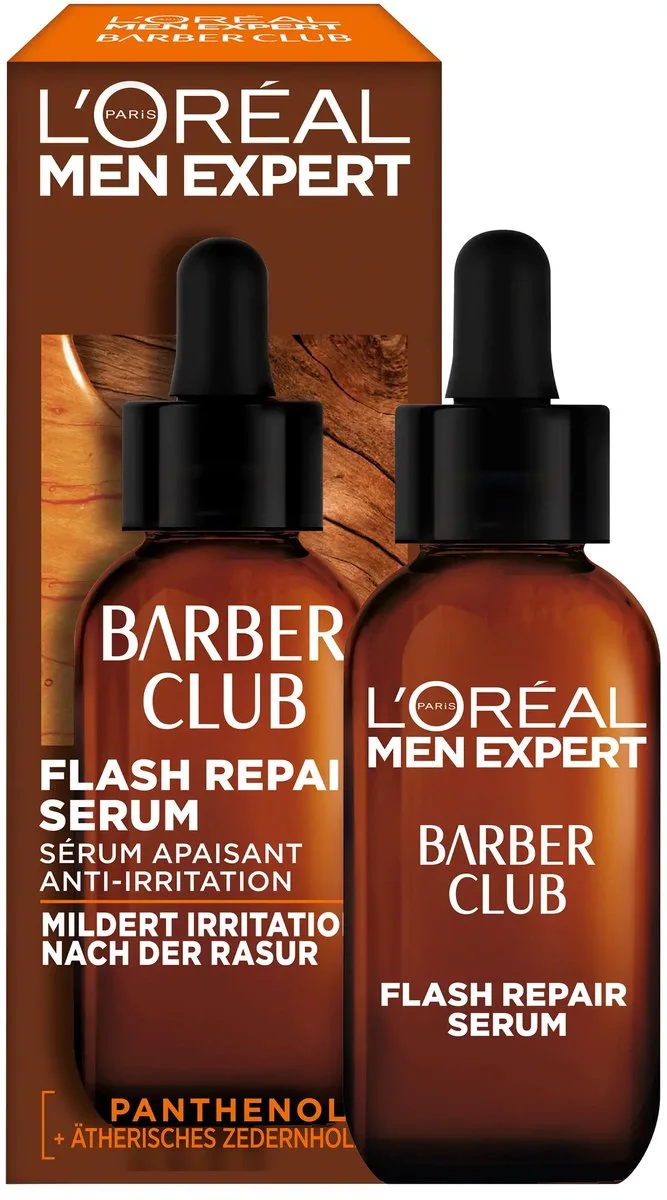 Men Expert Barber Club Flash Repair Serum de L'Oréal Paris en 30 ml – photo du produit
