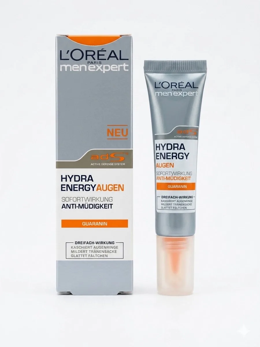 men expert hydra energetic oog creme 15 ml L`Oreal men expert hydra energetic oog creme 15 ml L`Oreal men expert hydra energetic oog creme 15 ml de L'Oréal Paris en 15 ml – photo du produit