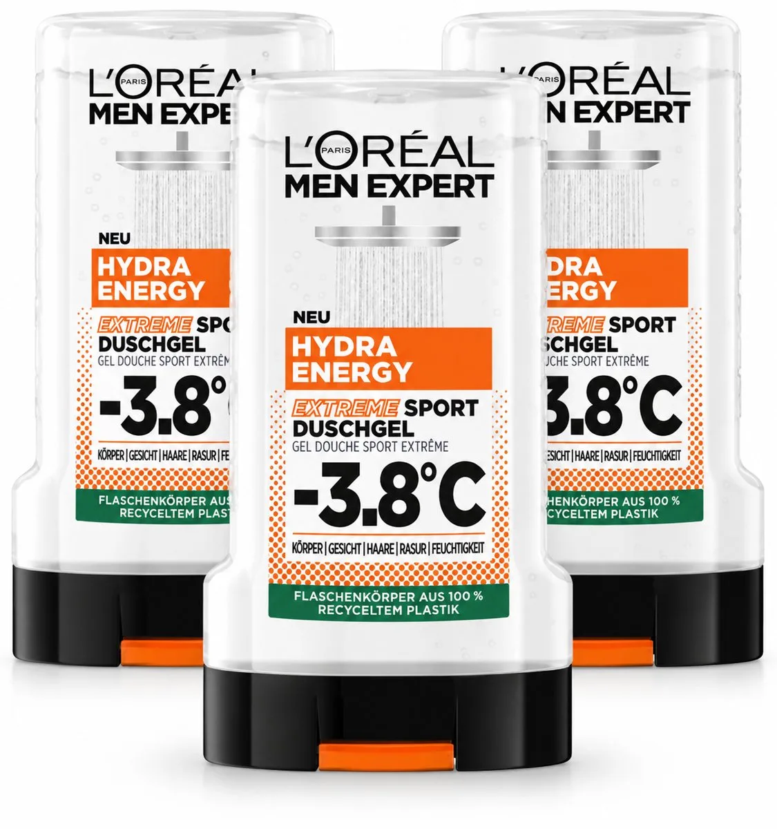 Men Expert - Showergel - Extreme Sport - 3X250ml de L'Oréal Paris – photo du produit