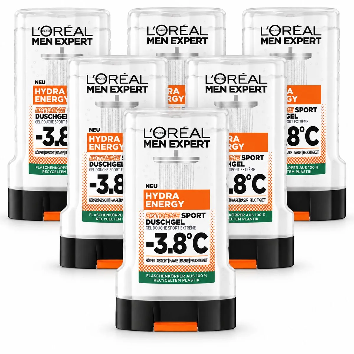 Men Expert - Showergel - Extreme Sport - 6X250ml fra L'Oréal Paris – produktbillede