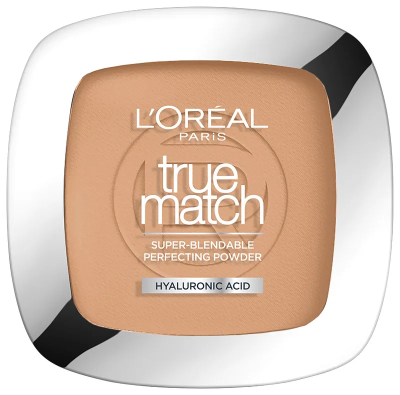 Puder TRUE MATCH POWDER, mattes Finish, flexible Deckkraft von L'Oréal Paris in Beige – Produktfoto