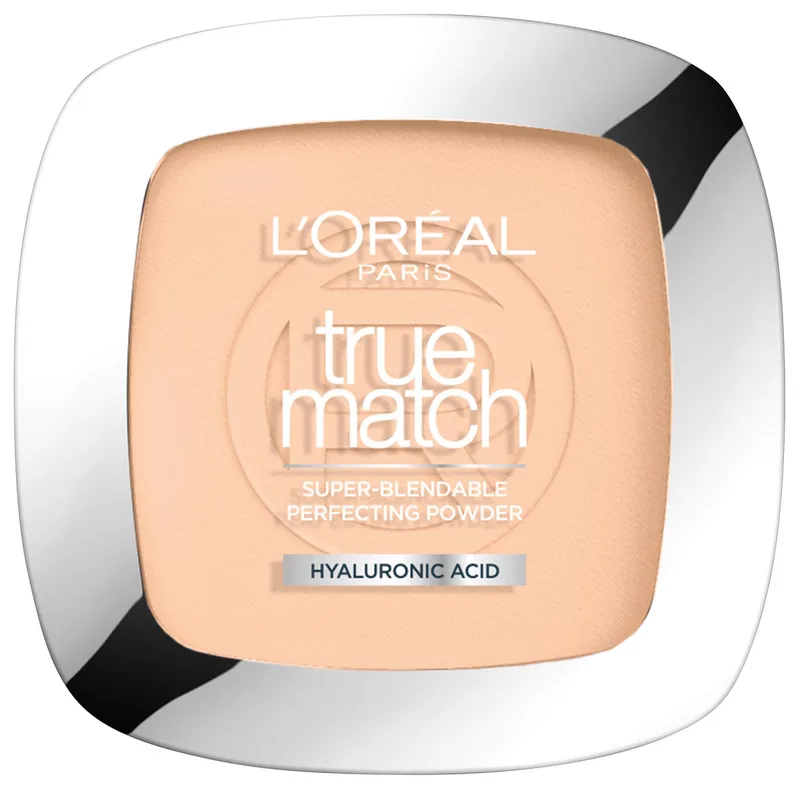 Puder TRUE MATCH POWDER, mattes Finish, flexible Deckkraft von L'Oréal Paris in Beige – Produktfoto