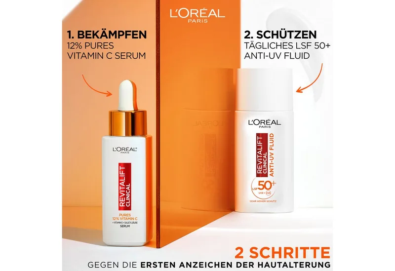 Revitalift Clinical dagelijks anti-UV fluid SPF 50+ Zonnecrème van L'Oréal Paris in 50 ml – productfoto 5 van 5