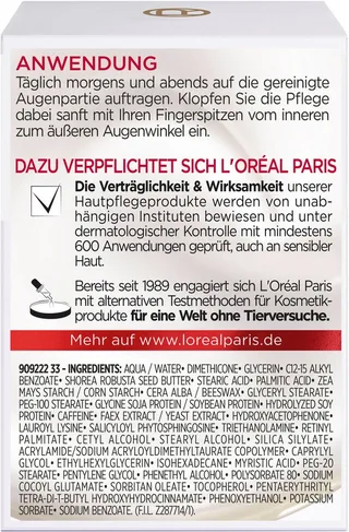 Revitalift Hydraterende Oogcrème Oogcrème de L'Oréal Paris en 15 ml – photo du produit 5 sur 5