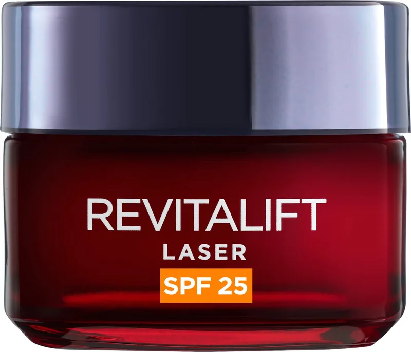 Revitalift Laser Dagcrème SPF25 - Gezichtscreme - Daycream - Anti-Rimpel met Vitamine C, Hyaluronzuur & Pro-Retinol van L'Oréal Paris in 50 ml – productfoto