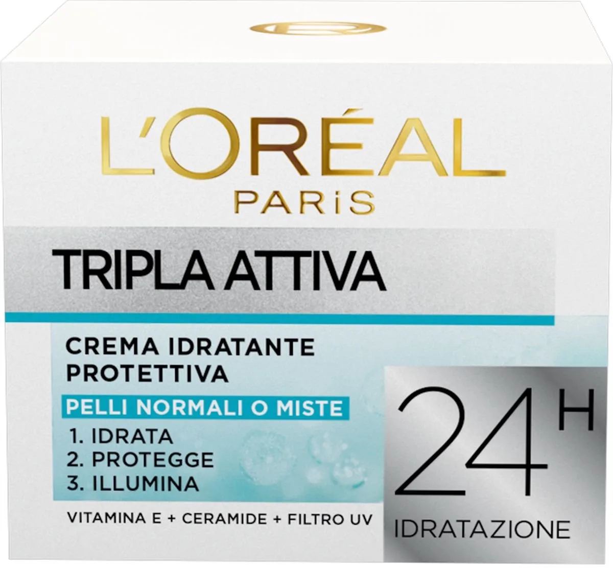 Triple Active dagcrème Gezicht de L'Oréal Paris en 50 ml – photo du produit