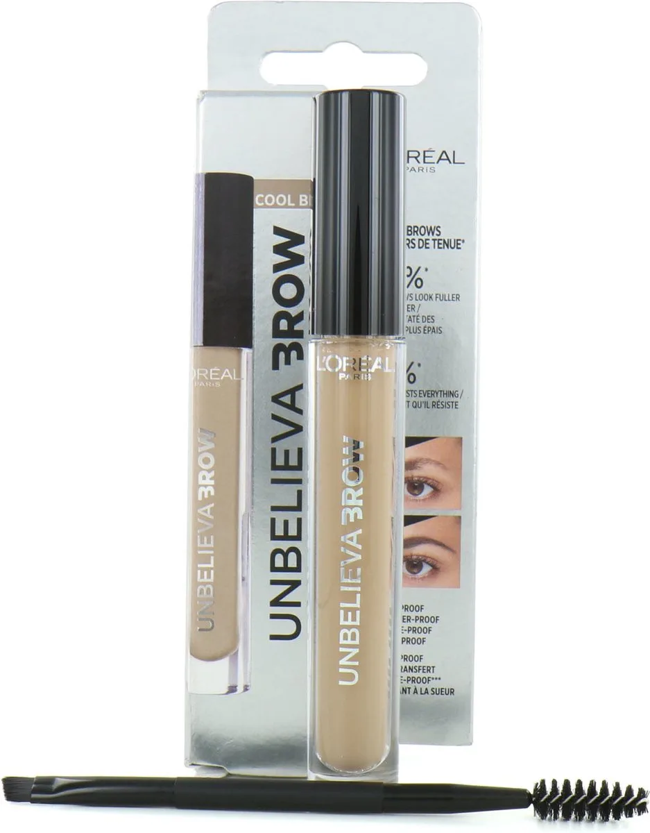 Unbelieva Brow Wenkbrauwgel - 102 Cool Blonde van L'Oréal Paris in 102 Cool Blonde – productfoto