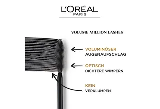 Volume Million Lashes Mascara - Black de L'Oréal Paris – photo du produit 4 sur 4