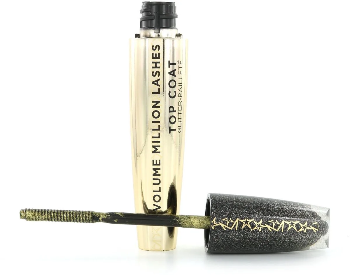 Volume Million Lashes Mascara Topcoat - 01 Gold Glitter de L'Oréal Paris en Or – photo du produit
