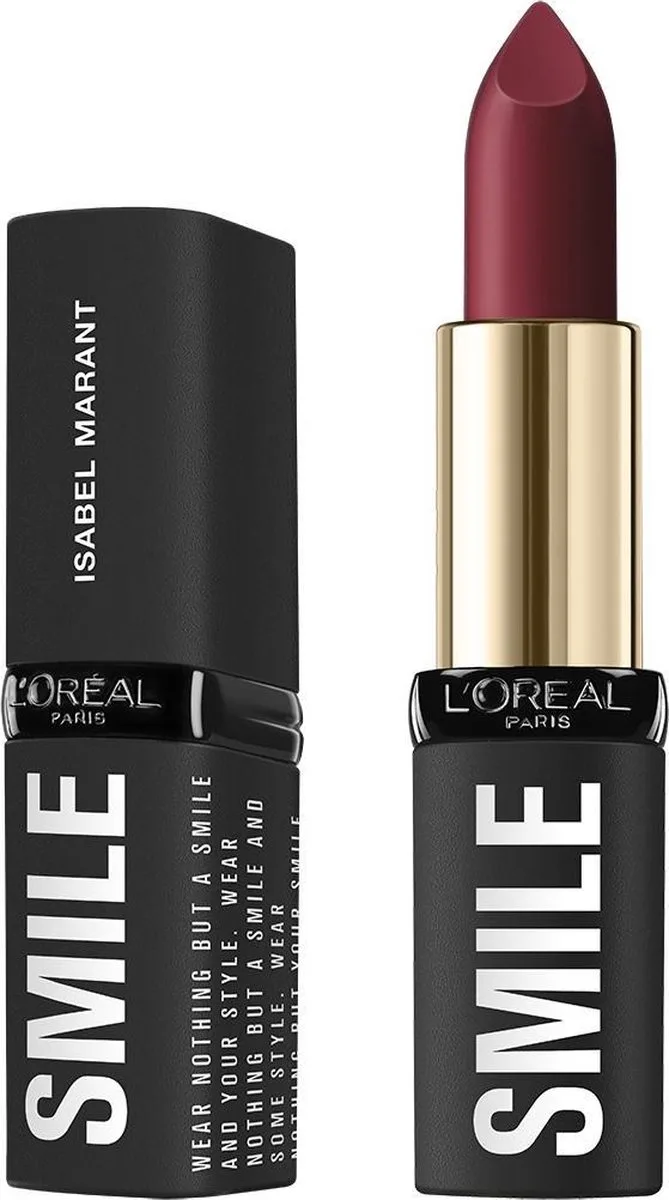 X Isabel Marant Lippenstift - Limited Edition - 01 - Donkerrood de L'Oréal Paris en Belleville Rodeo – photo du produit