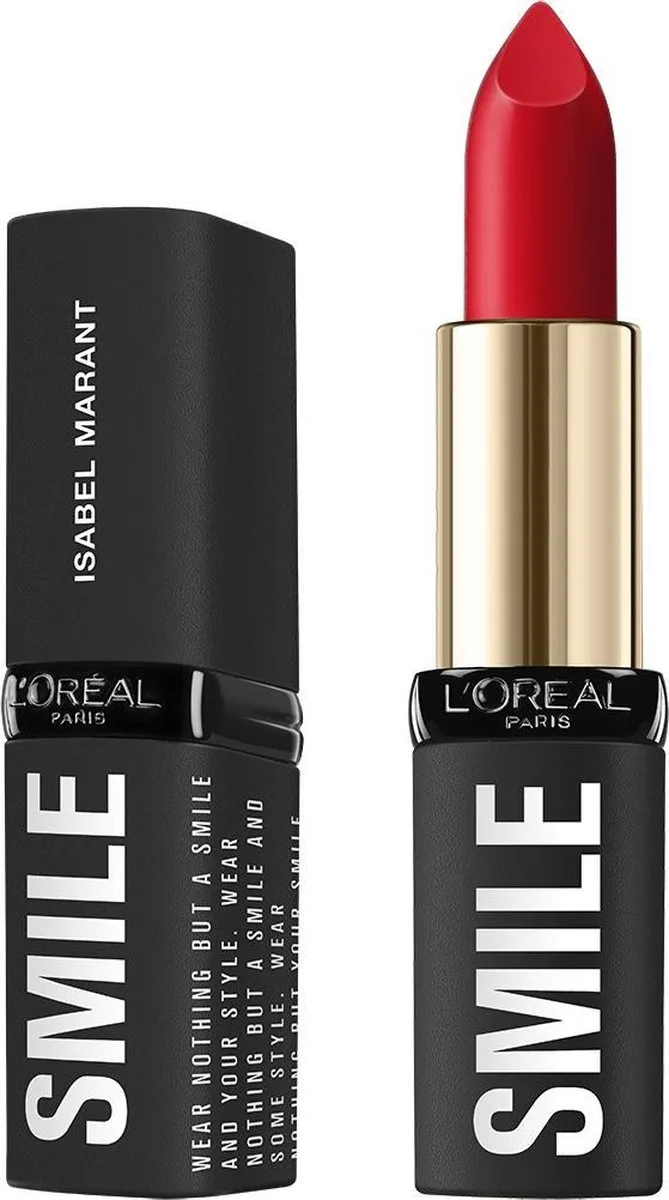 X Isabel Marant Lippenstift - Limited Edition - 03 - Rood van L'Oréal Paris in Palais Royal Field – productfoto