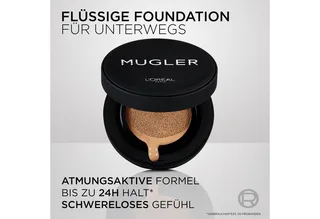 x MUGLER Soft Glow Cushion foundation von L'Oréal Paris in Nude, 23 ml – Produktfoto 4 von 5