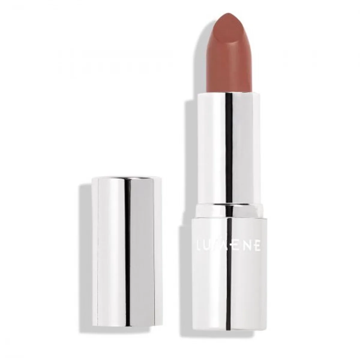 Luminous Moisture satijnen lippenstift 02 Autumn Kiss – 4.7 g fra Lumene – produktbillede