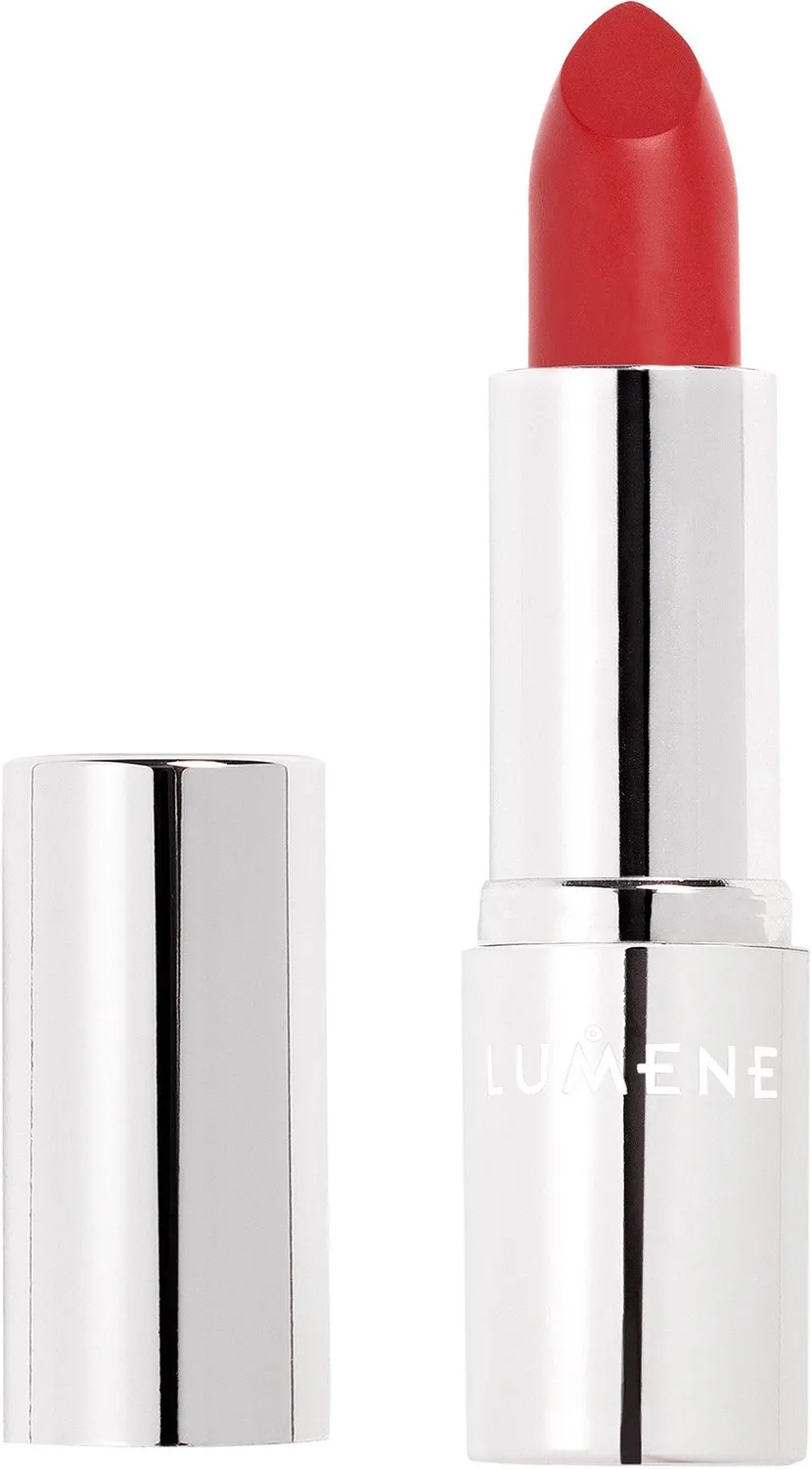 Luminous Moisture satijnen lippenstift 12 Strawberry Kiss – 4.7 g fra Lumene – produktbillede