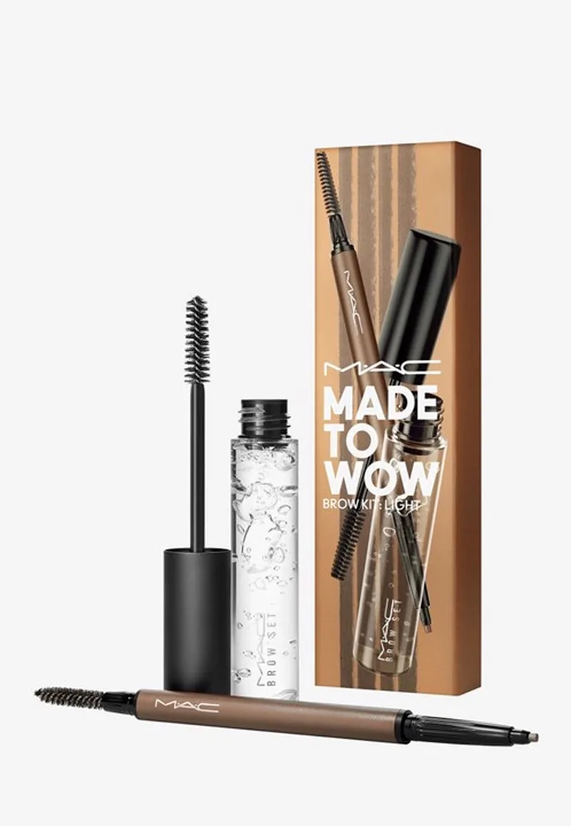 Made to wow - brow kit light von MAC in Light – Lingering Clear – Produktfoto
