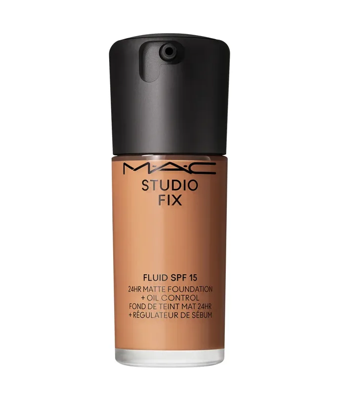 Studio Fix Fluid Foundation SPF15 30 ml NW25 – Langanhaltende 24H Matte Flüssig-Foundation für fettige Haut, hohe Deckkraft & perfekte Öl-Kontrolle de MAC – photo du produit