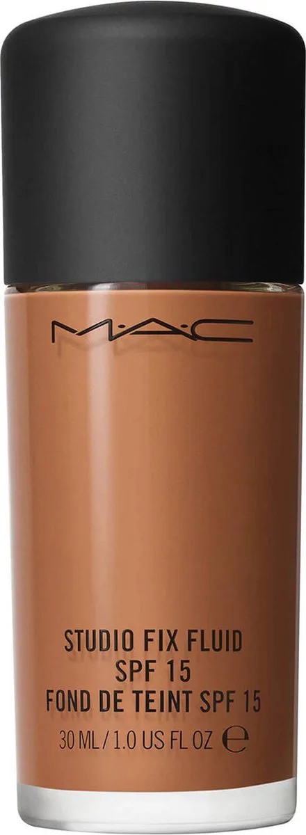 Studio Fix Fluid SPF 15 Foundation - 30ml van MAC in Zwart – productfoto