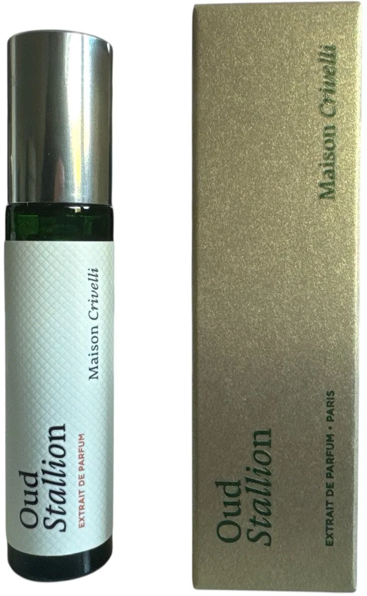 Oud Stallion - Extrait de Parfum Travel Spray von Maison Crivelli in Helder, 5 ml – Produktfoto