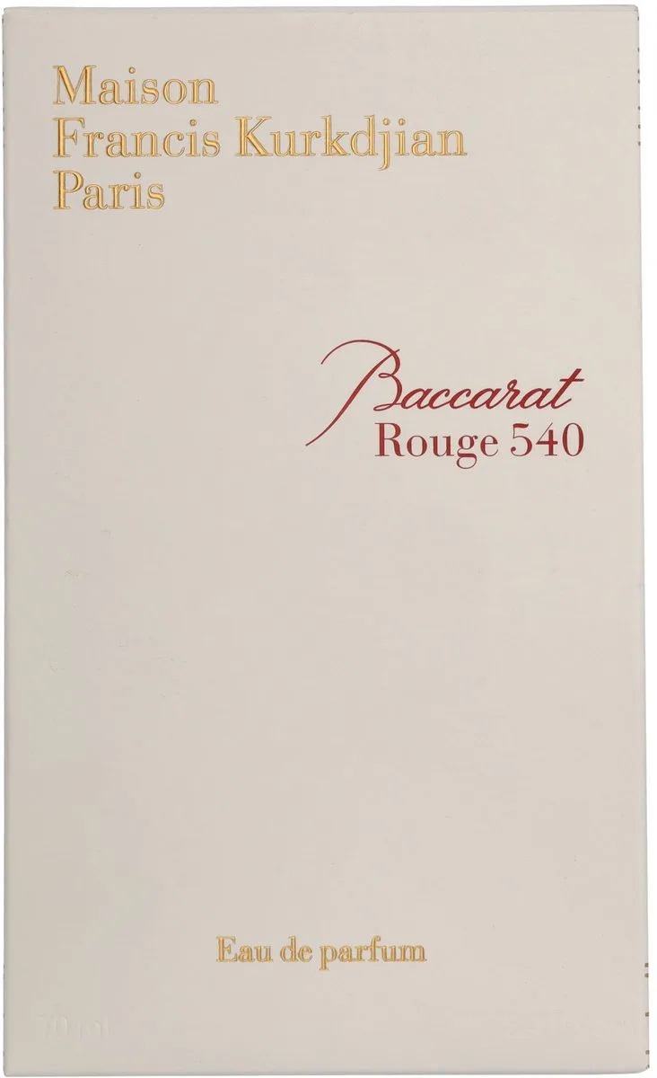 Baccarat Rouge 540 eau de parfum spray by Maison Francis Kurkdjian in 70 ml – product photo